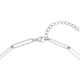 Paperclip ~ Silver Necklace