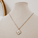 Lucky Clover ~ Gold Necklace