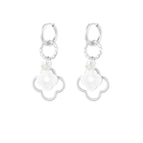 Clover Dream ~ Silver Earrings