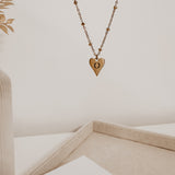 Engravable Heart ~ Gold Bracelet