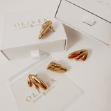 Clair ~ Gold Earrings