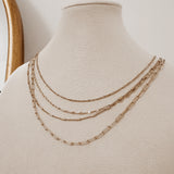 Multilayer ~ Gold Necklace