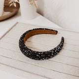 Black ~ Pearl Headband