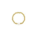 Pearl ~ Gold Ring