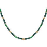 Colored Stones ~ Green Necklace