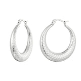 Essential Hoops ~ Silver Earrings