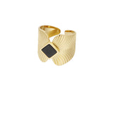 Diamond Stone ~ Gold Ring