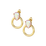 Colorful Glam ~ Gold Earrings