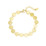 Linked Coins ~ Gold Bracelet