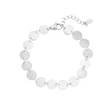 Linked Coins ~ Silver Bracelet