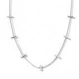 Modern Chain ~ Silver Necklace