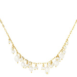 Pearl Party ~ Gold Necklace