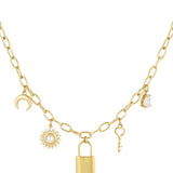 Key To My Heart ~ Gold Necklace