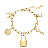 Key To My Heart ~ Gold Bracelet