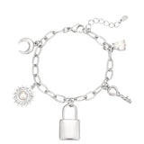 Key To My Heart ~ Silver Bracelet