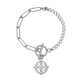 Evil Eye ~ Silver Bracelet