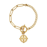 Evil Eye ~ Gold Bracelet